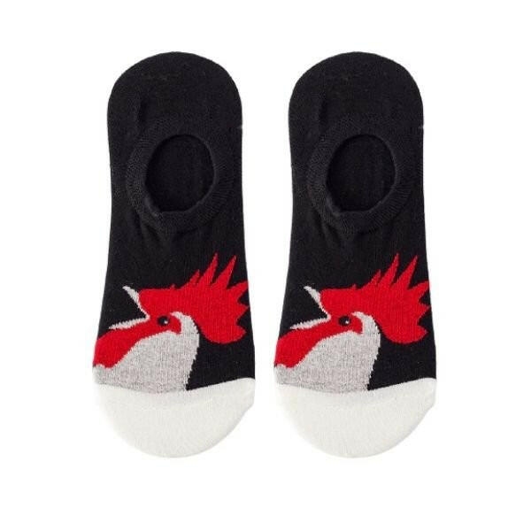 Calcetines Invisibles Gallos Negros