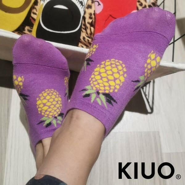 Calcetines Invisibles Piña Morada