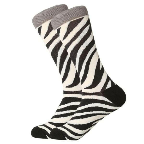 Calcetines Print de Cebra
