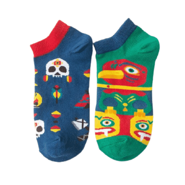 Calcetines Cortos Mascaras