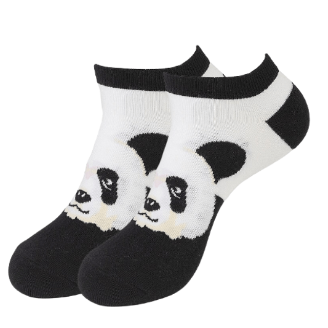 Calcetines Cortos Oso Panda