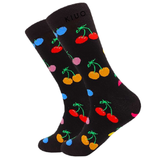 Calcetines Guindas de Colores