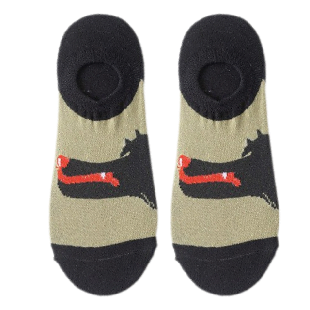 Calcetines Invisibles Lobo Feroz