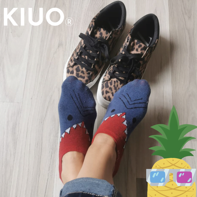 Calcetines Invisibles Tiburon Hambriento