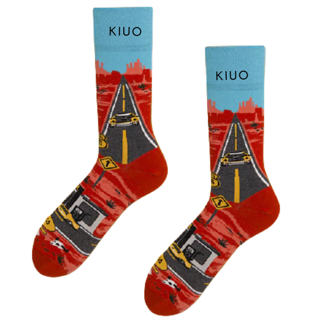 Calcetines Juego Auto Retro