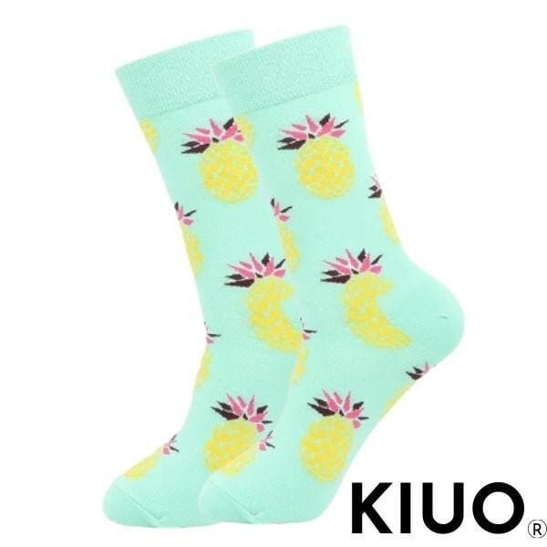 Calcetines Piñas Celeste