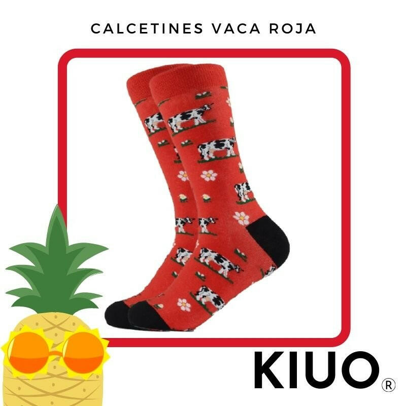 Calcetines Vaca Roja