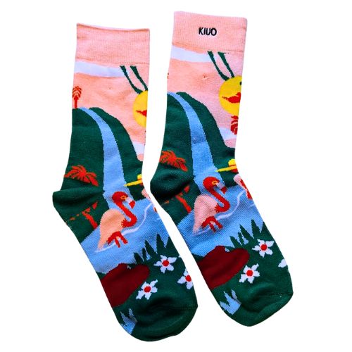 Calcetines con Flamencos
