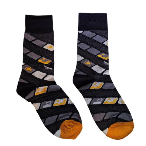 Calcetines con Rollos Fotográficos