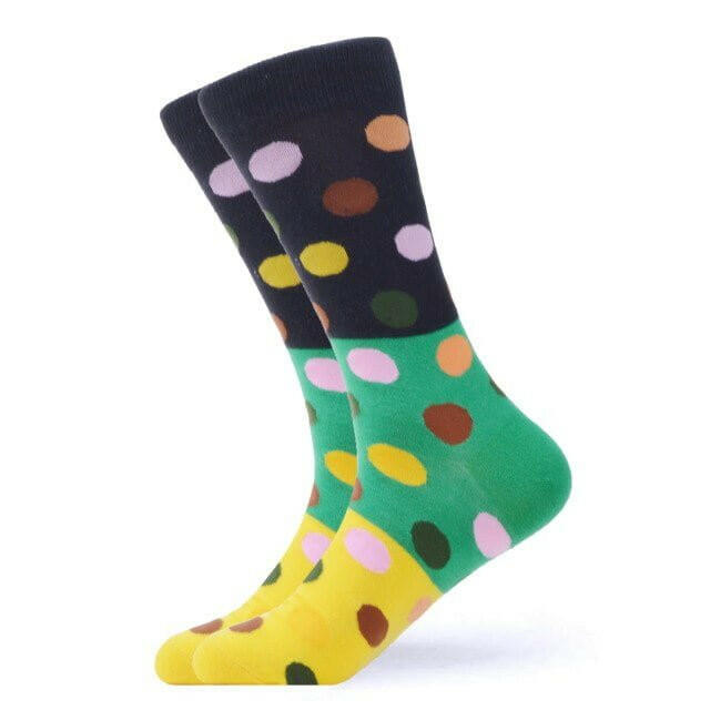 Calcetines Puntos Tricolor