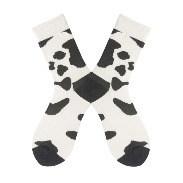 Calcetines Kids Vaca Print