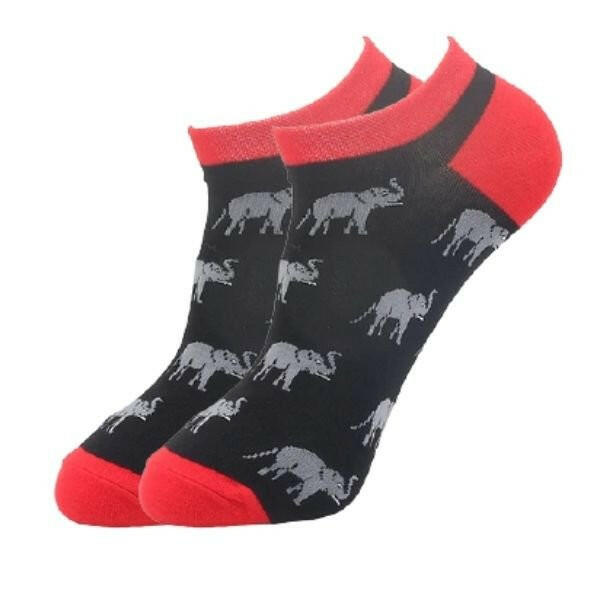 Calcetines Cortos Elefantes