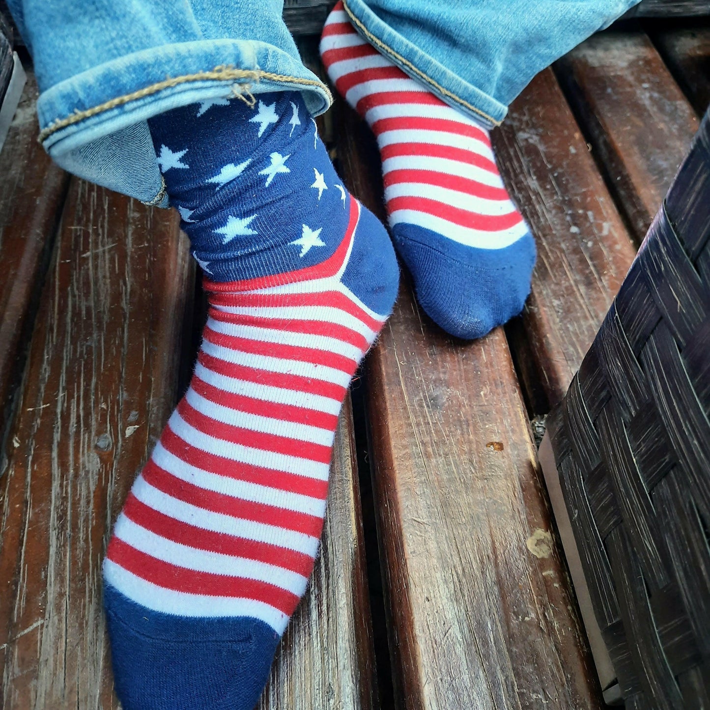 Calcetines bandera USA