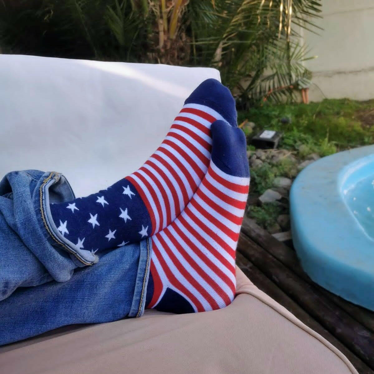 Calcetines bandera USA
