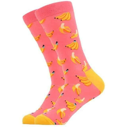 Calcetines Banana Rosada