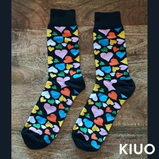 Calcetines Corazones de Color