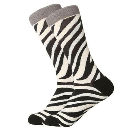 Calcetines Print de Cebra