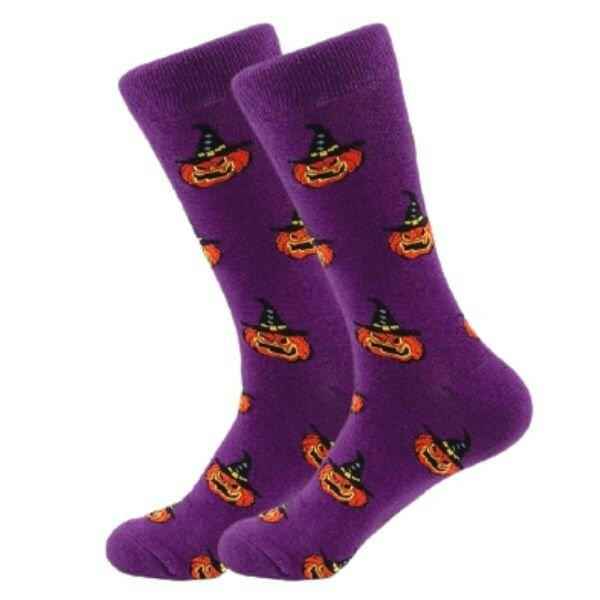 Calcetines Halloween Calabazas