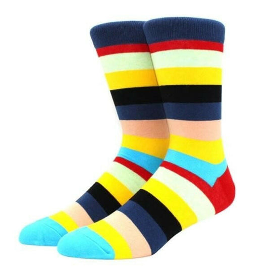 Calcetines Lineas Coloreadas