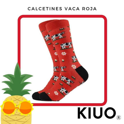 Calcetines Vaca Roja