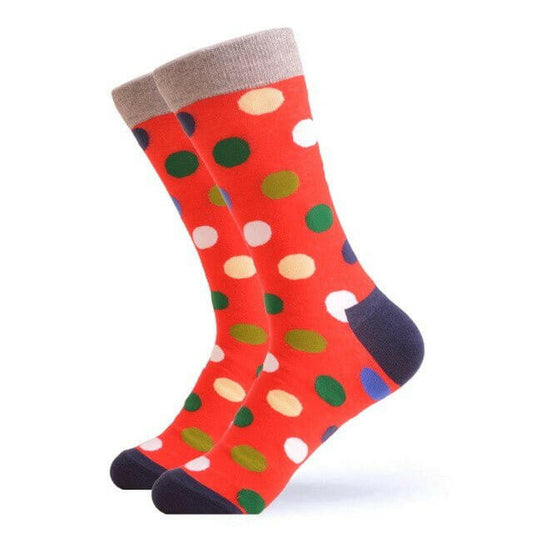 Calcetines Puntos Rojo
