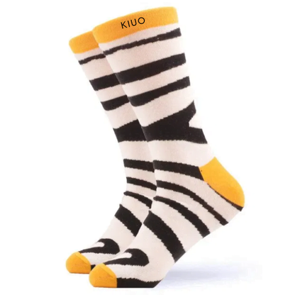 Calcetines Cebra Amarillo