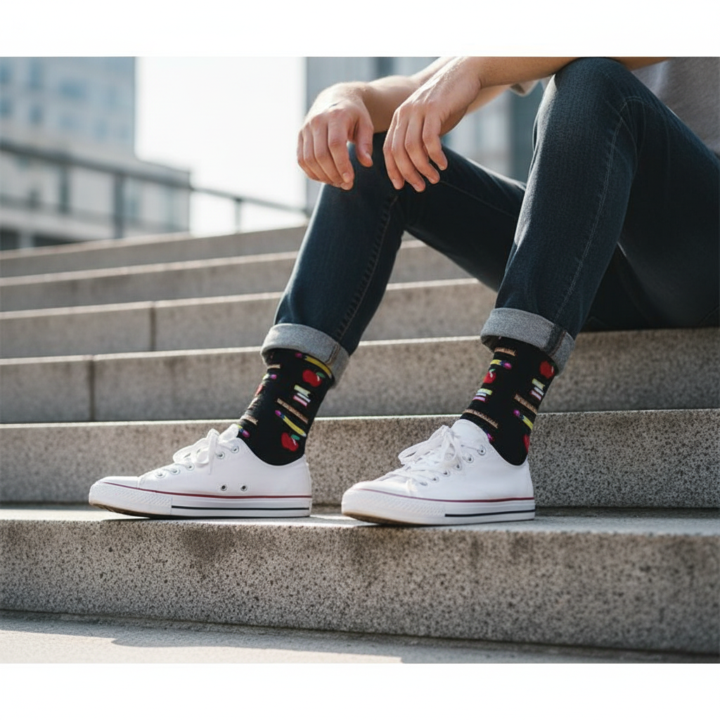Calcetines Libros lifestyle