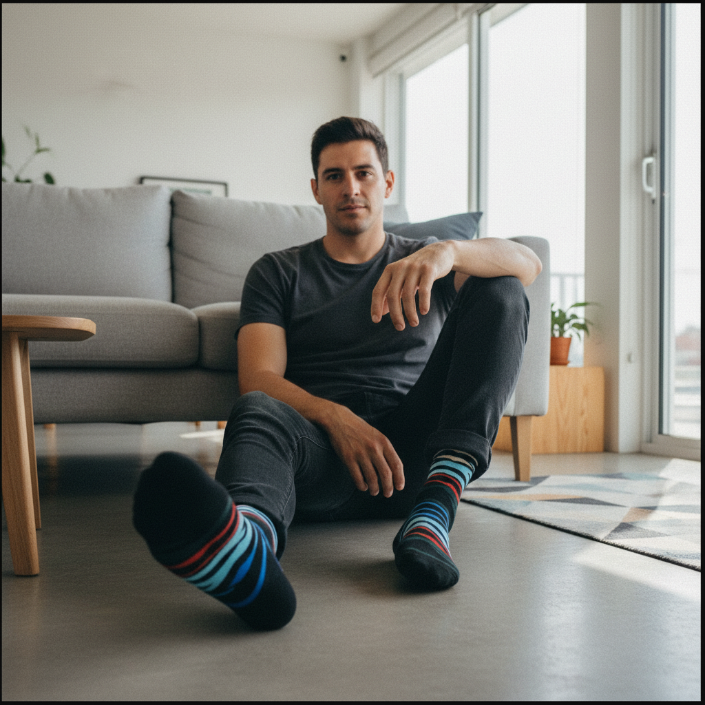 Calcetines Print Colores lifestyle hombre departamento