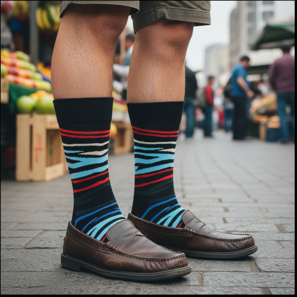 Calcetines Print Colores lifestyle hombre feria