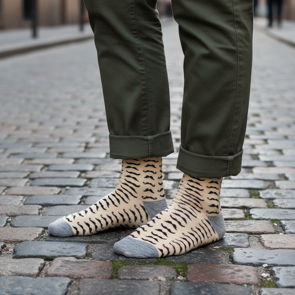 Calcetines Bigotes lifestyle hombre 2