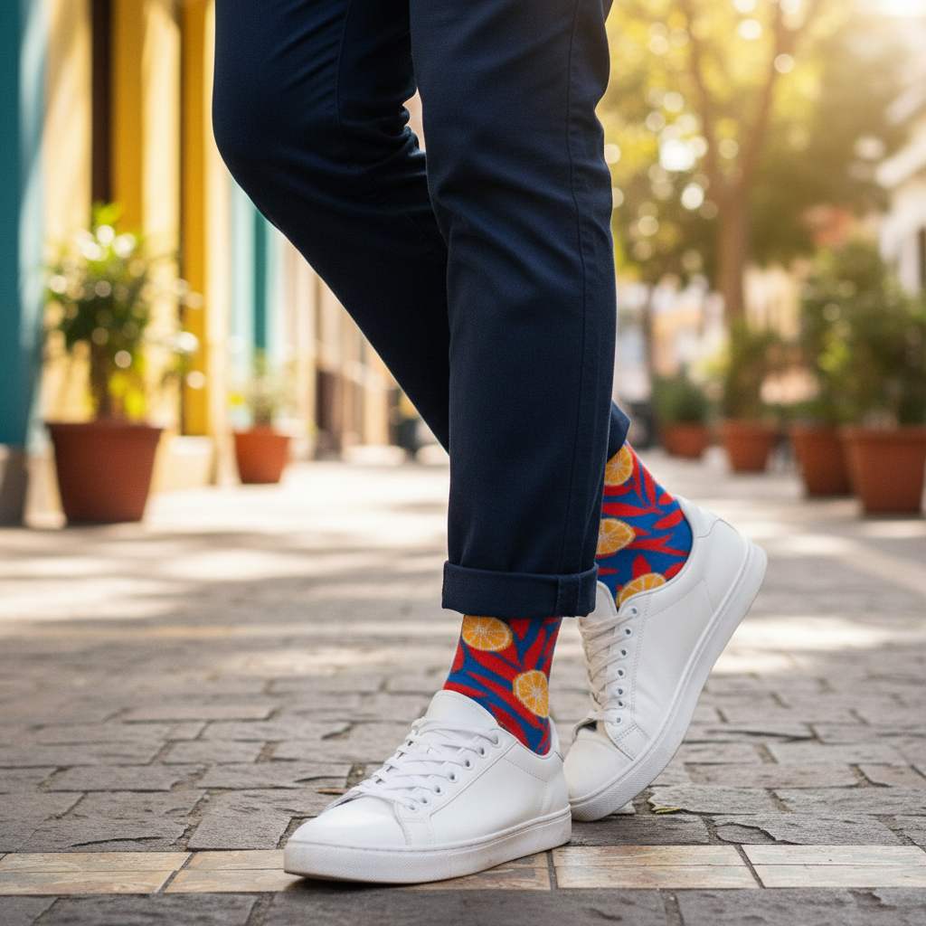 Calcetines Rodajas lifestyle hombre Lastarria