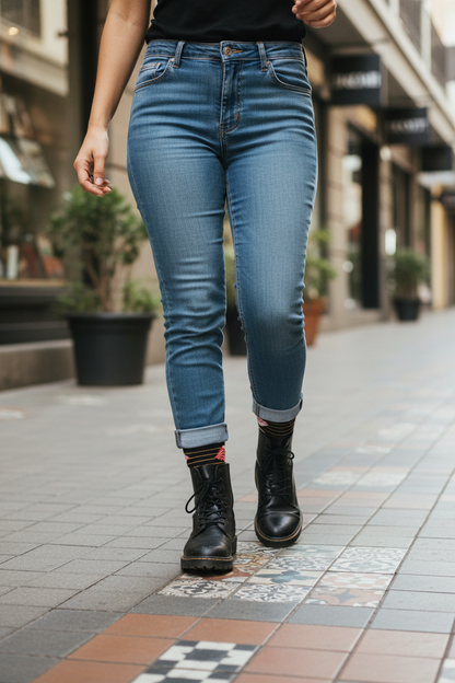Calcetines Sashimi lifestyle mujer barrio diseño