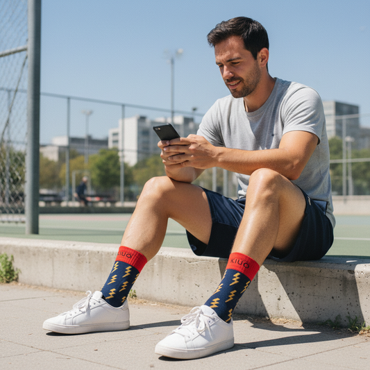 Calcetines Rayos lifestyle hombre post-gym