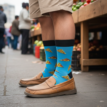 Calcetines Pizza Pepperoni lifestyle hombre feria