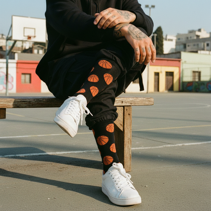 Calcetines Basquetball lifestyle hombre cancha exterior