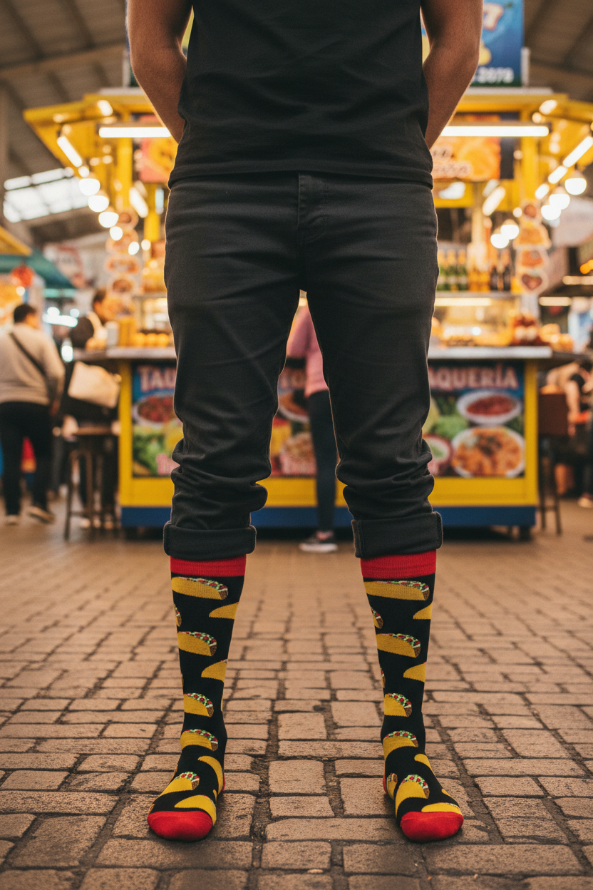 Calcetines Taquitos - Plano general mercado masculino