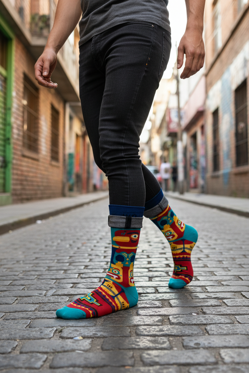 Calcetines Máscaras - Acción caminando Bellavista masculino