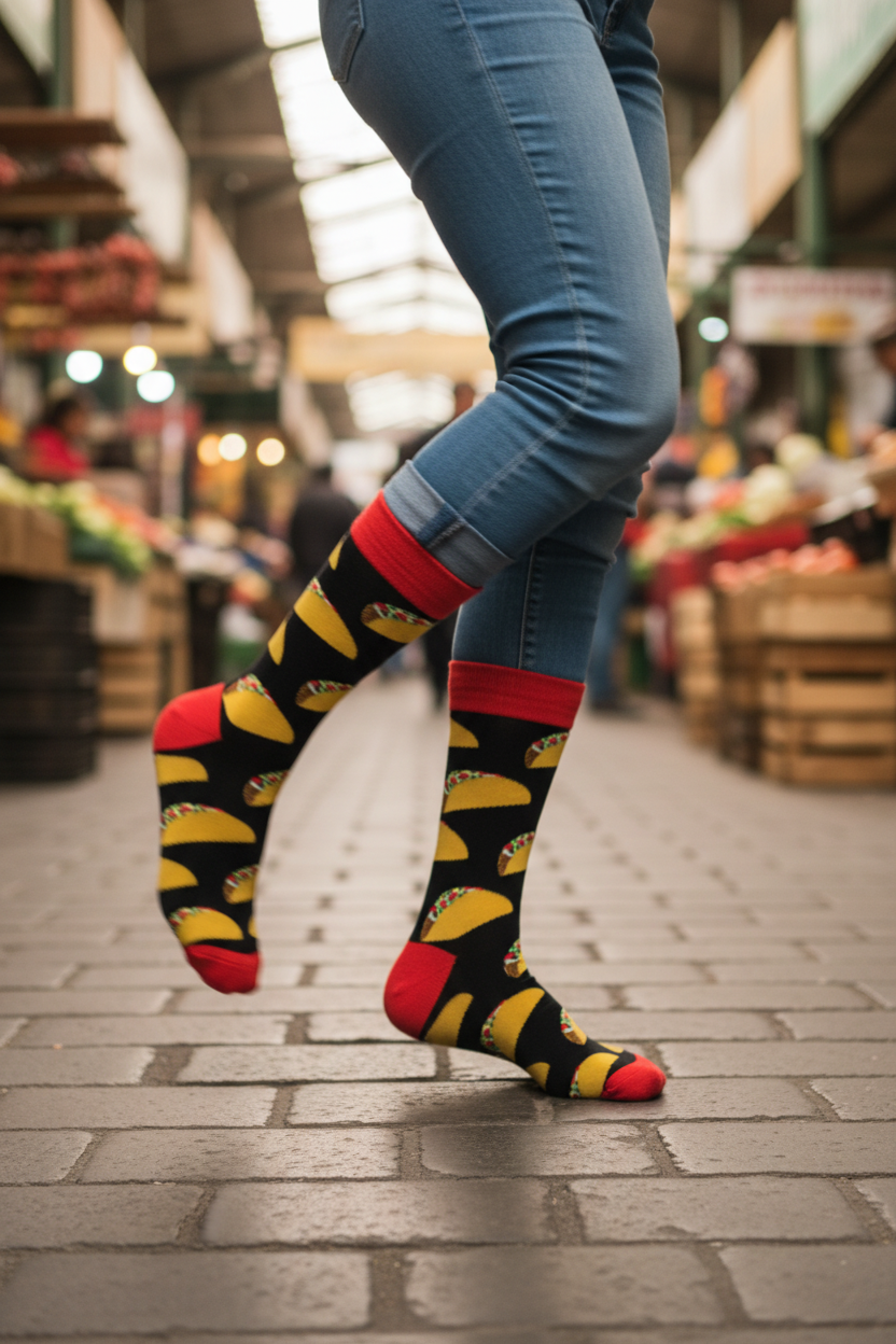 Calcetines Taquitos - Acción corredor mercado femenina