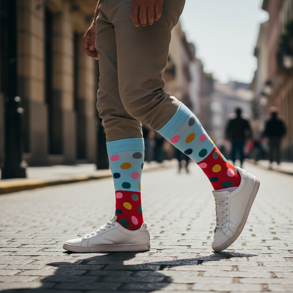 Calcetines Puntos Fiesta lifestyle hombre Lastarria