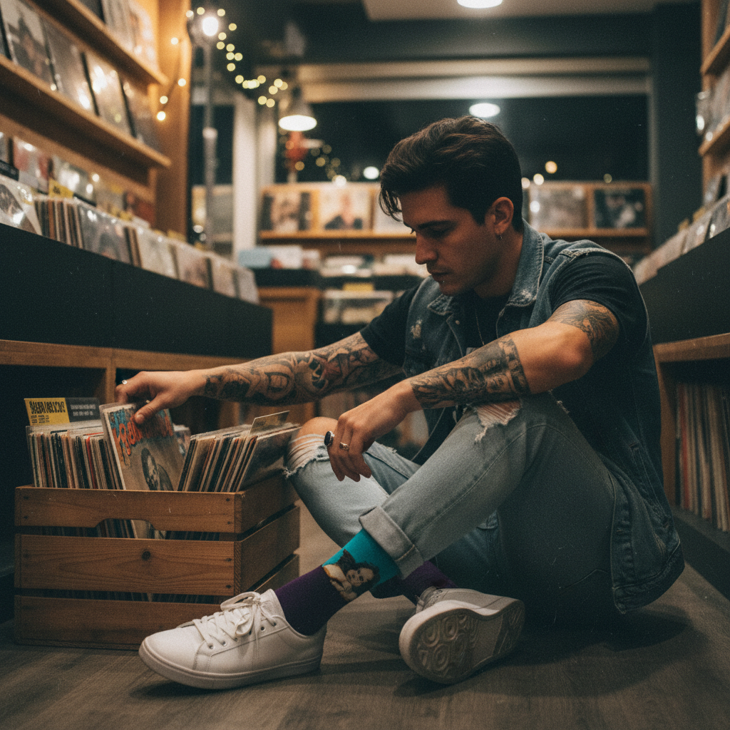 Calcetines Madonna lifestyle hombre tienda vinilos