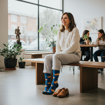Calcetines Peces Felices lifestyle mujer 45-50