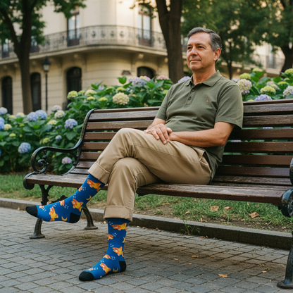Calcetines Peces Felices lifestyle hombre 55-60