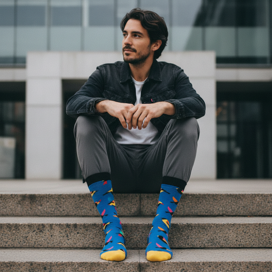 Calcetines Golondrinas lifestyle hombre centro cultural