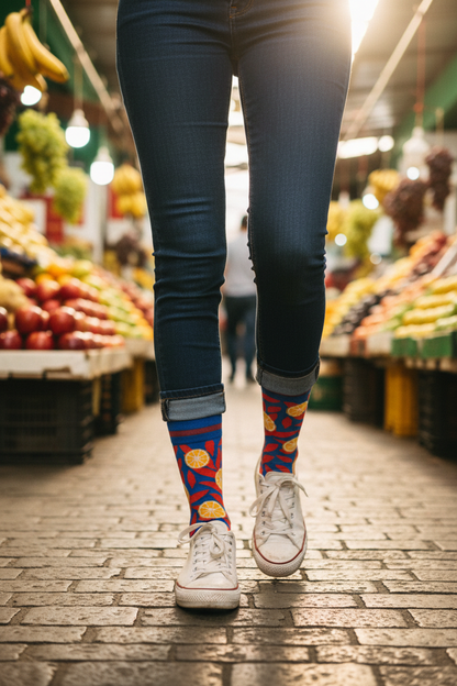 Calcetines Rodajas lifestyle mujer mercado
